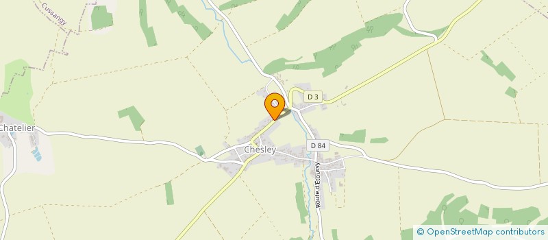 localisation de l'entreprise MONSIEUR THIERRY KLEIN  CHESLEY