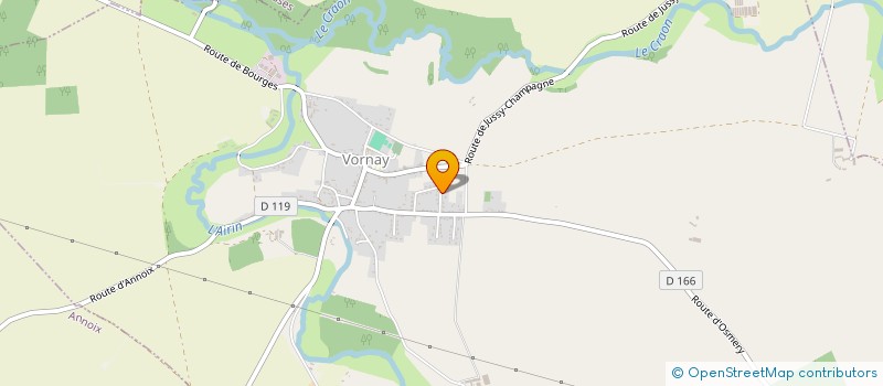 localisation de l'entreprise MONSIEUR THIERRY KLUKA  VORNAY