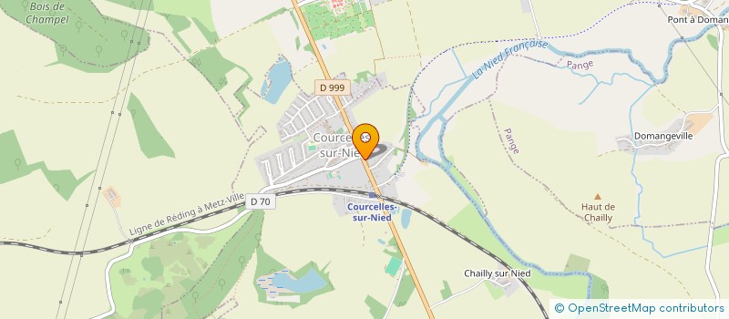 localisation de l'entreprise MONSIEUR THIERRY KOPF  COURCELLES-SUR-NIED