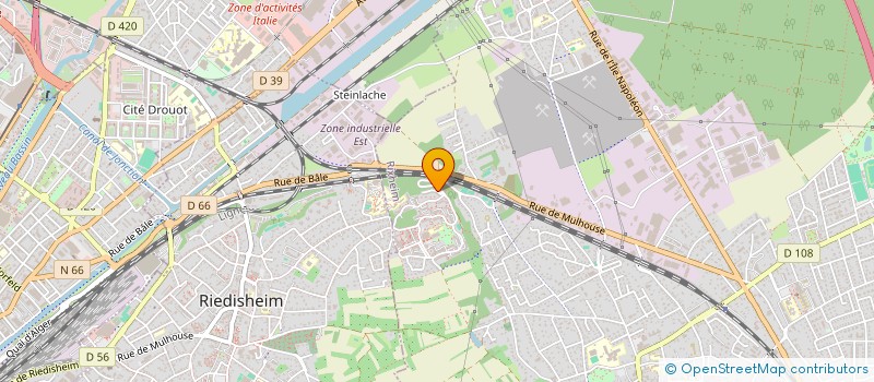 localisation de l'entreprise MONSIEUR THIERRY KOPYC  RIXHEIM