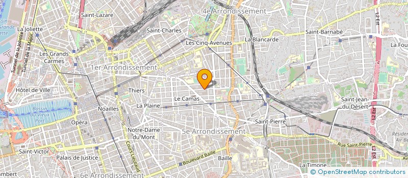 localisation de l'entreprise MONSIEUR THIERRY KORCHIA à MARSEILLE