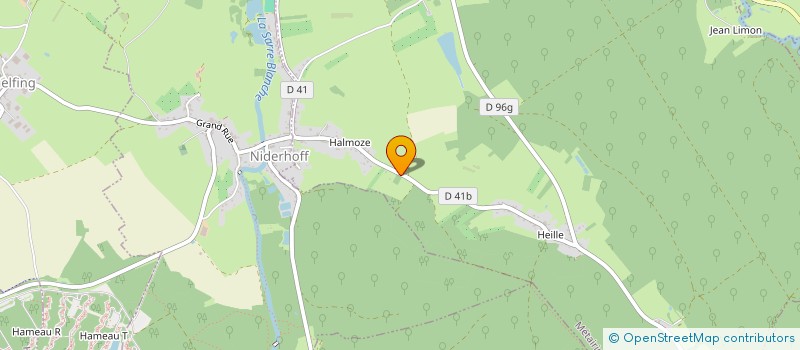 localisation de l'entreprise MONSIEUR THIERRY KRIBS  METAIRIES-SAINT-QUIRIN