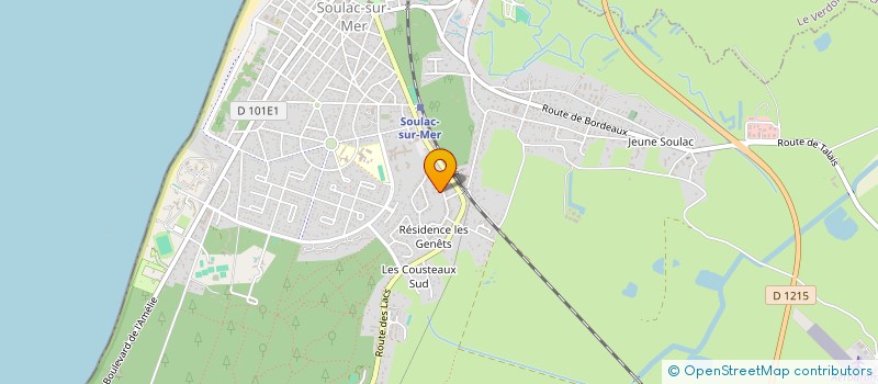 localisation de l'entreprise MONSIEUR THIERRY KRUMMENACKER à SOULAC-SUR-MER