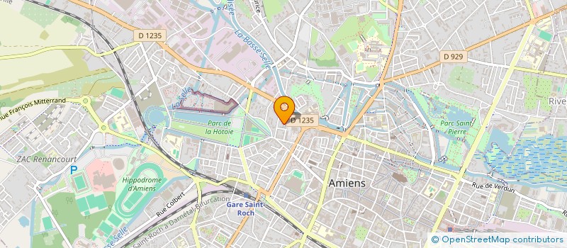 localisation de l'entreprise MONSIEUR THIERRY KUJAWA  AMIENS