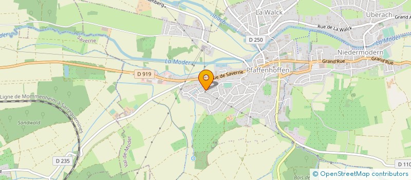 localisation de l'entreprise MONSIEUR THIERRY KUNTZ  DAUENDORF