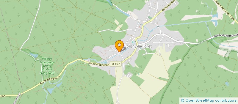 localisation de l'entreprise MONSIEUR THIERRY L HERMETTE à POIGNY-LA-FORET
