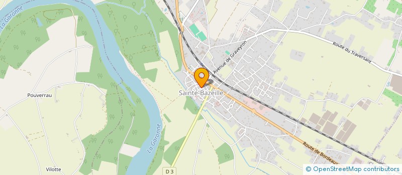 localisation de l'entreprise MONSIEUR THIERRY LABAR  SAINTE-BAZEILLE