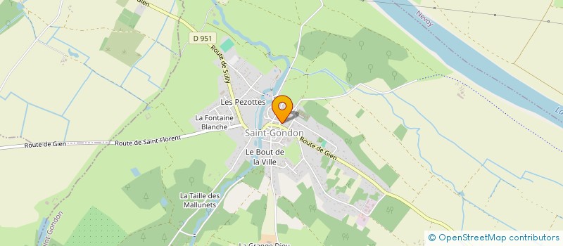 localisation de l'entreprise MONSIEUR THIERRY LABBE à SAINT-GONDON