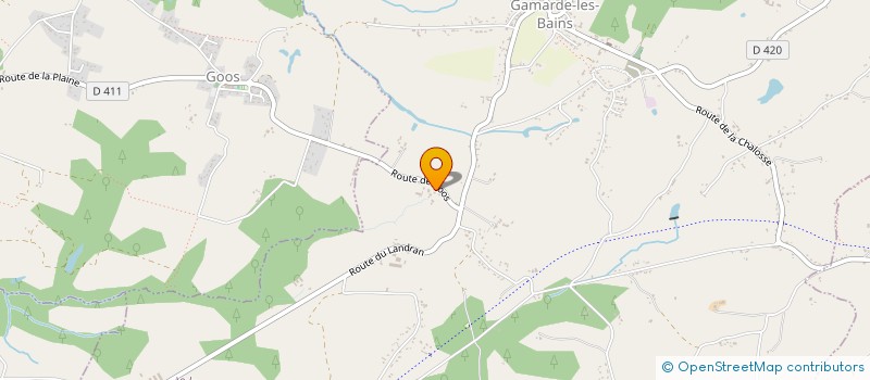 localisation de l'entreprise MONSIEUR THIERRY LABORDE  POYANNE