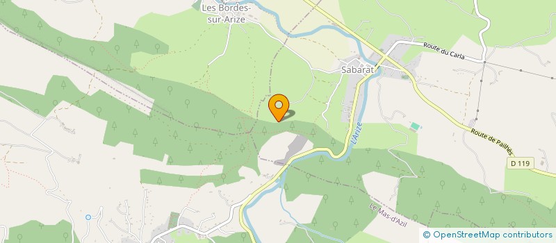 localisation de l'entreprise MONSIEUR THIERRY LAC à SABARAT