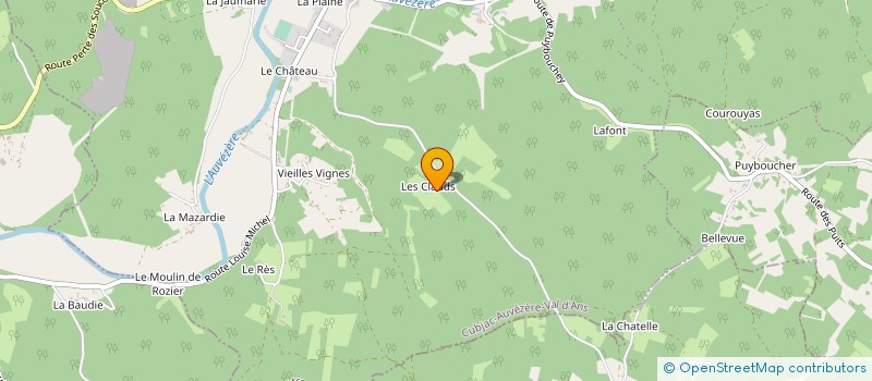 localisation de l'entreprise MONSIEUR THIERRY LACHAISE  STE-EULALIE D ANS