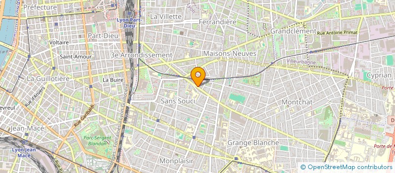 localisation de l'entreprise MONSIEUR THIERRY LACHASSAGNE  LYON