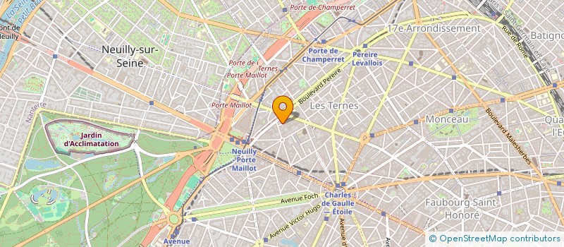 localisation de l'entreprise MONSIEUR THIERRY LACOSTE  PARIS