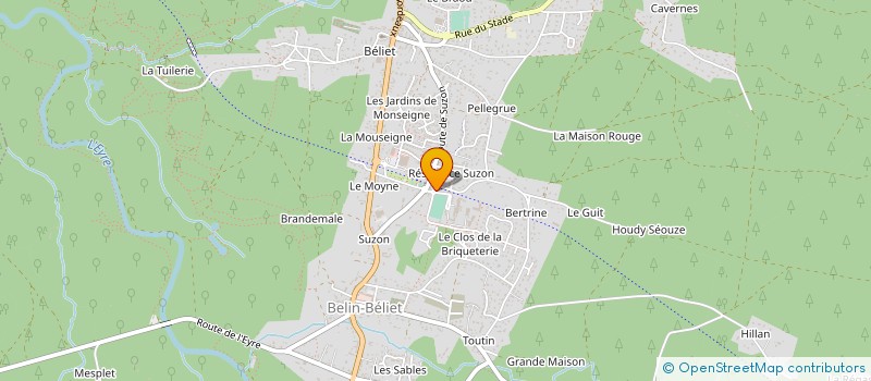 localisation de l'entreprise MONSIEUR THIERRY LACOURARIE à LUGOS