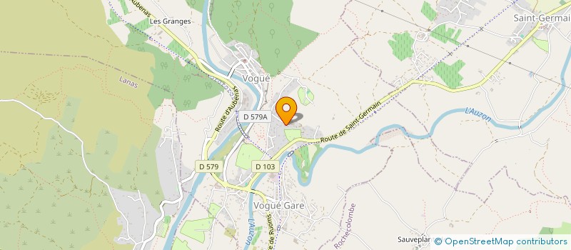 localisation de l'entreprise MONSIEUR THIERRY LACROIX  VOGUE