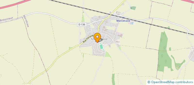 localisation de l'entreprise MONSIEUR THIERRY LACROIX  FRANVILLERS