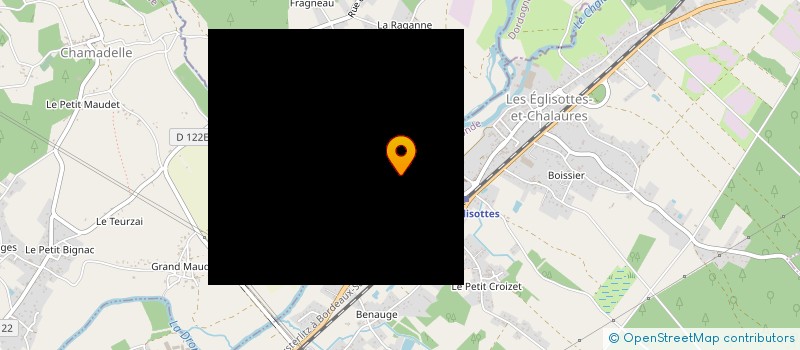 localisation de l'entreprise MONSIEUR THIERRY LACROTTE  LES EGLISOTTES-ET-CHALAURES