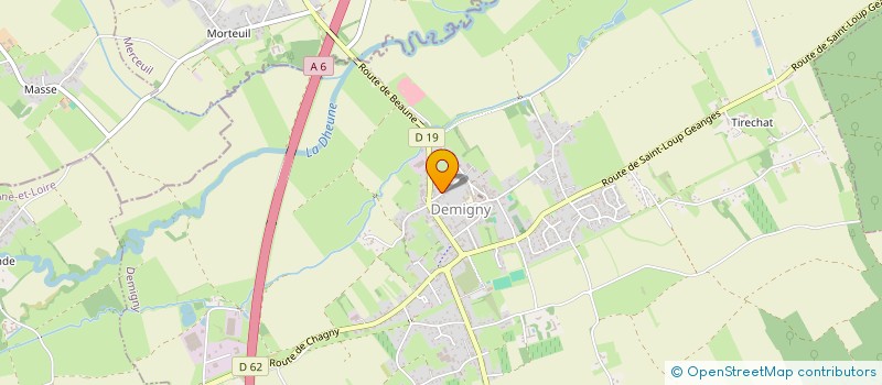 localisation de l'entreprise MONSIEUR THIERRY LAFOND  DEMIGNY