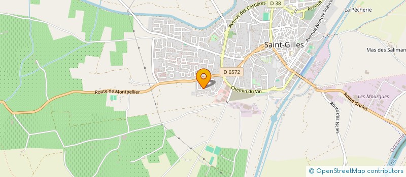 localisation de l'entreprise MONSIEUR THIERRY LAFONT à SAINT-GILLES