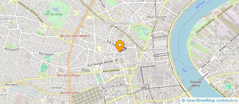 localisation de l'entreprise MONSIEUR THIERRY LAFOSSAS à BORDEAUX