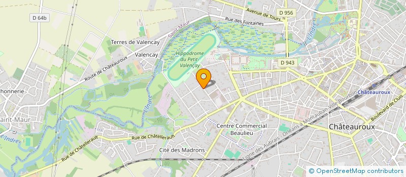 localisation de l'entreprise MONSIEUR THIERRY LAGACHE à CHATEAUROUX