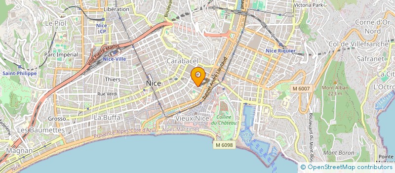 localisation de l'entreprise MONSIEUR THIERRY LAGALLA à NICE