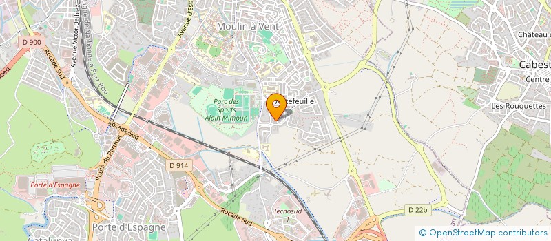 localisation de l'entreprise MONSIEUR THIERRY LAGANE  CANET-EN-ROUSSILLON