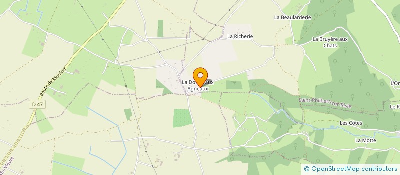 localisation de l'entreprise MONSIEUR THIERRY LAGRANGE à SAINT-PHILBERT-SUR-RISLE