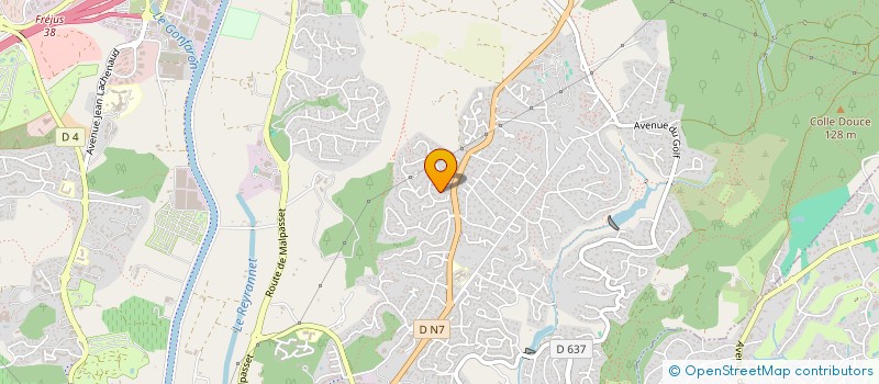 localisation de l'entreprise MONSIEUR THIERRY LAGUILLIER à FREJUS