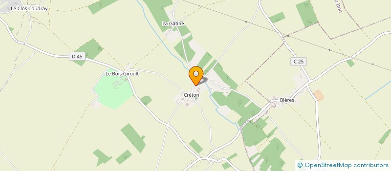 localisation de l'entreprise MONSIEUR THIERRY LAINE  MESNILS-SUR-ITON