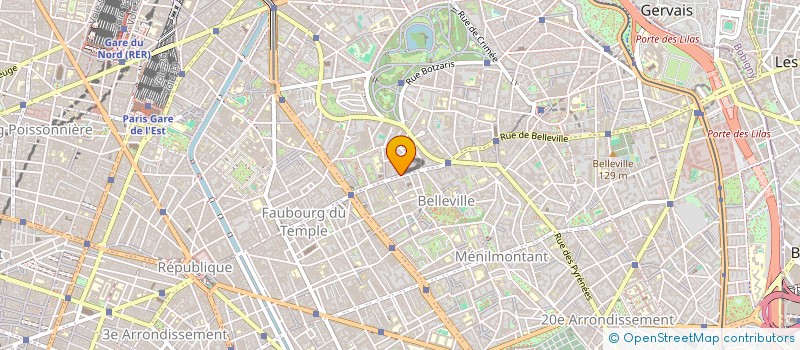 localisation de l'entreprise MONSIEUR THIERRY LAINE  PARIS