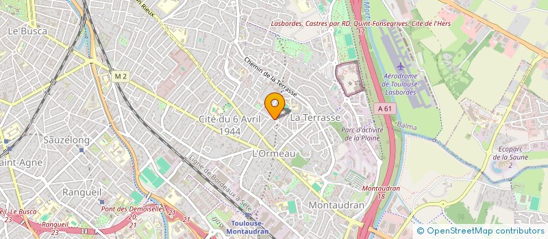 localisation de l'entreprise MONSIEUR THIERRY LAINE MINODIER à TOULOUSE