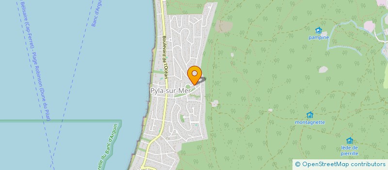 localisation de l'entreprise MONSIEUR THIERRY LAMBERT à LA TESTE-DE-BUCH