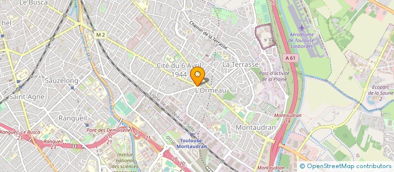 localisation de l'entreprise MONSIEUR THIERRY LAMBERTON à TOULOUSE