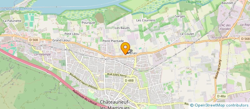 localisation de l'entreprise MONSIEUR THIERRY LAMBRECH à CHATEAUNEUF-LES-MARTIGUES