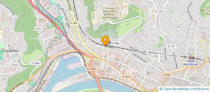 localisation de l'entreprise MONSIEUR THIERRY LAMOTTE  ROUEN