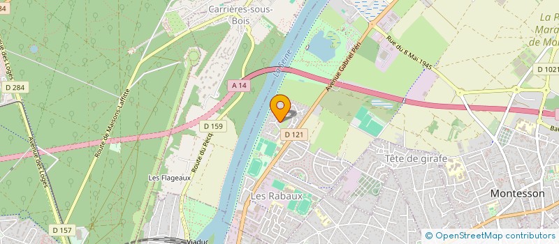 localisation de l'entreprise MONSIEUR THIERRY LAMOTTE  MONTESSON