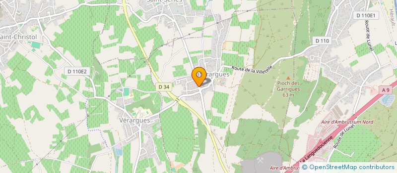 localisation de l'entreprise MONSIEUR THIERRY LANAU  SATURARGUES