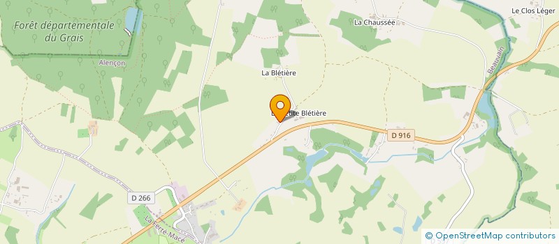localisation de l'entreprise MONSIEUR THIERRY LANDEMAINE à BEAUVAIN