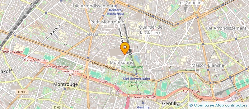 localisation de l'entreprise MONSIEUR THIERRY LANDIER  PARIS