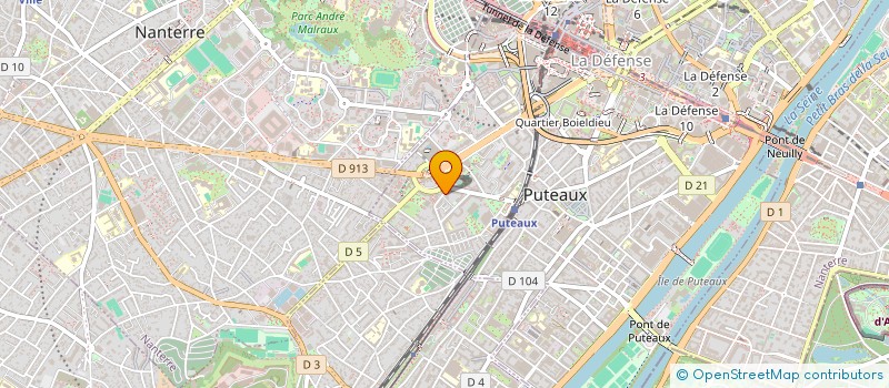 localisation de l'entreprise MONSIEUR THIERRY LANFRANCHI  PUTEAUX