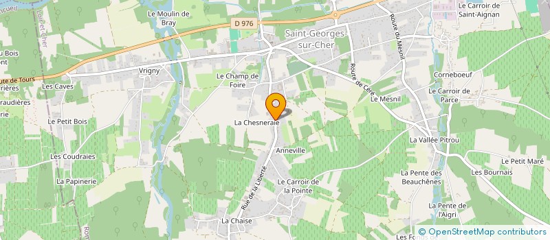 localisation de l'entreprise MONSIEUR THIERRY LANG  SAINT-GEORGES-SUR-CHER