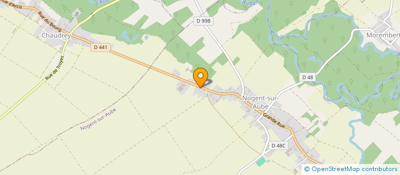 localisation de l'entreprise MONSIEUR THIERRY LANGE  MESNIL-LETTRE