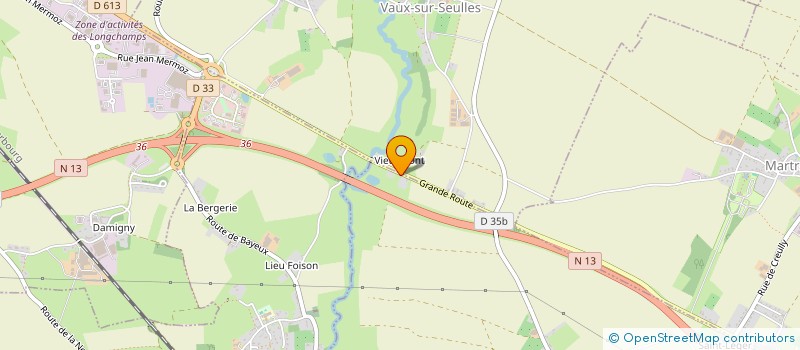 localisation de l'entreprise MONSIEUR THIERRY LANGELLA  VIRE-NORMANDIE