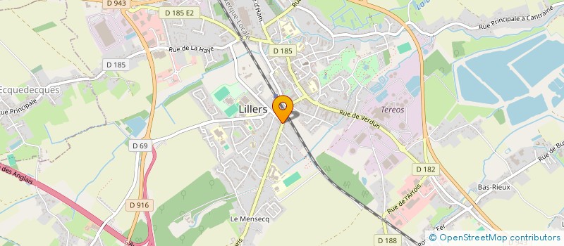 localisation de l'entreprise MONSIEUR THIERRY LANNOY  LILLERS