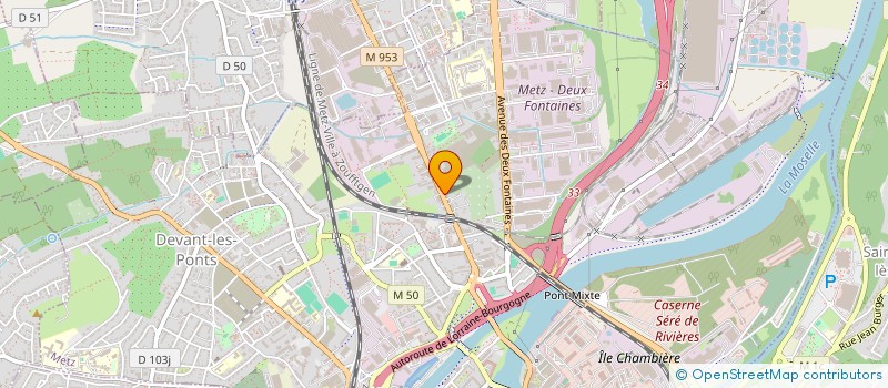 localisation de l'entreprise MONSIEUR THIERRY LANOOTE  METZ