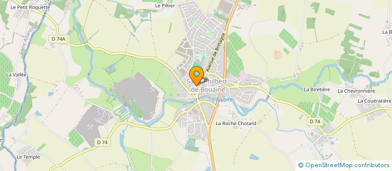 localisation de l'entreprise MONSIEUR THIERRY LANTA à SAINT-PHILBERT-DE-BOUAINE