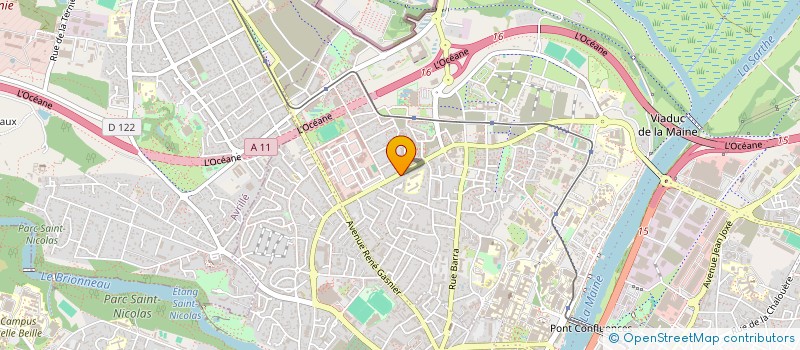 localisation de l'entreprise MONSIEUR THIERRY LARDEUX  ANGERS