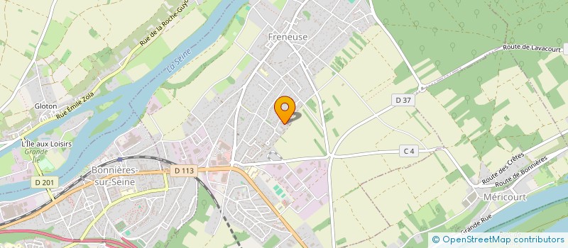 localisation de l'entreprise MONSIEUR THIERRY LARGANGE  FRENEUSE