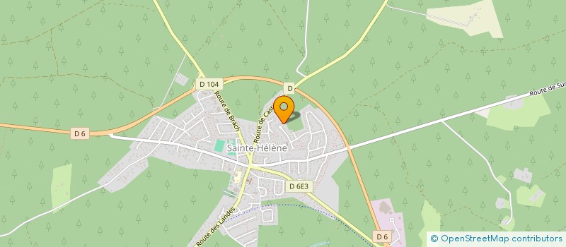 localisation de l'entreprise MONSIEUR THIERRY LASCAR  SAINTE-HELENE